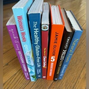 Lot 7 Heath Food, Gluten Free, Keto Books